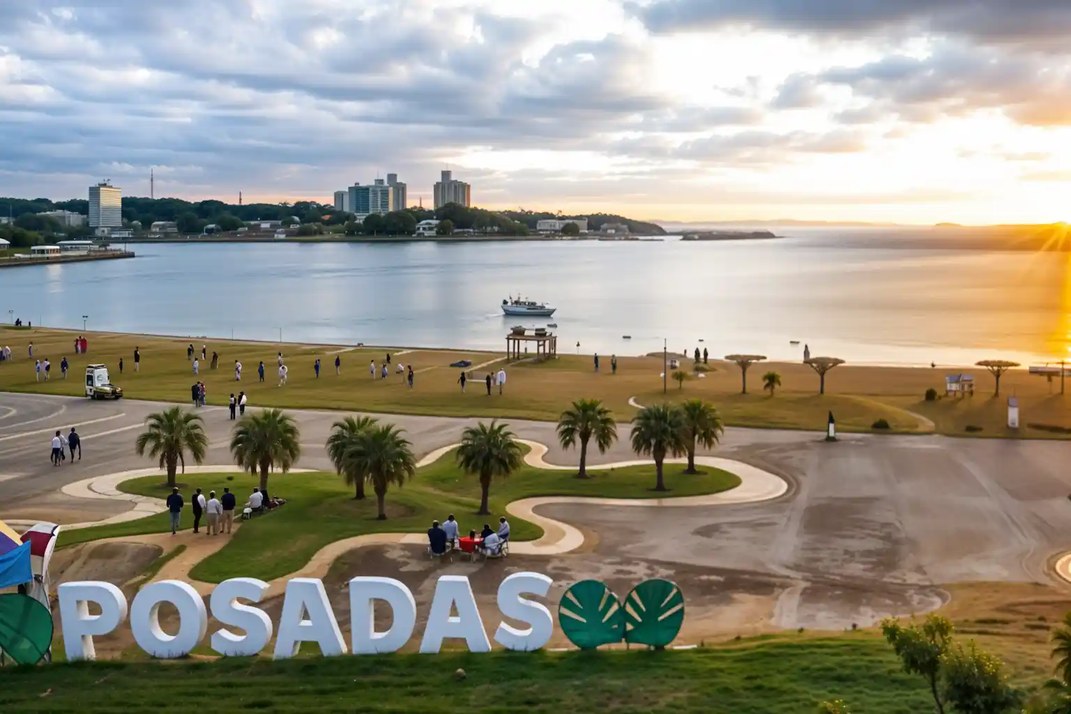 costanera de la ciudad de posadas