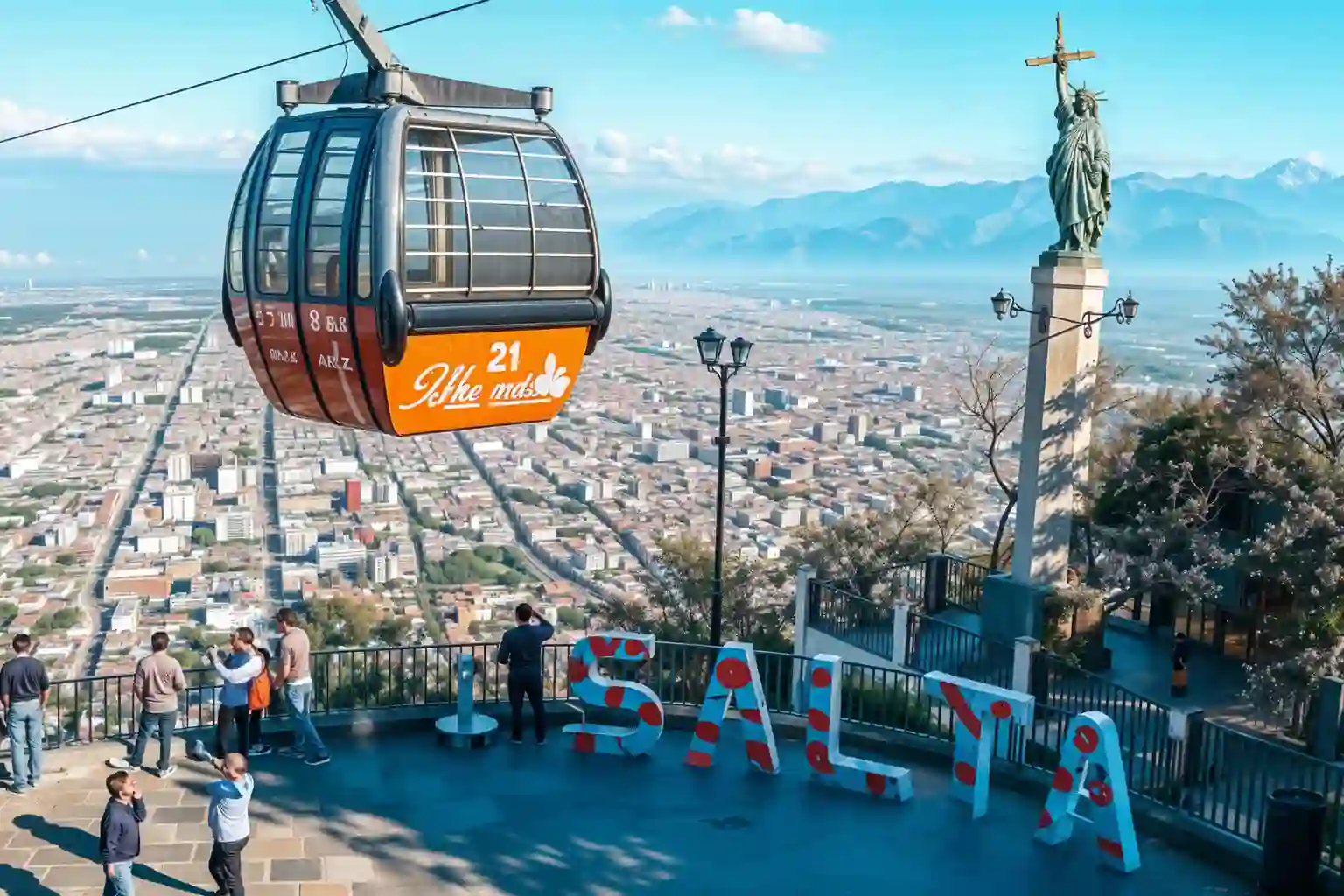 Vista de la ciudad de Salta