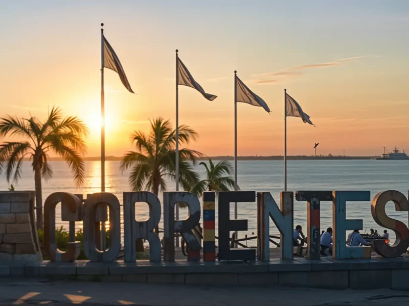 CORRIENTES costanera de la ciudad de corrientes
