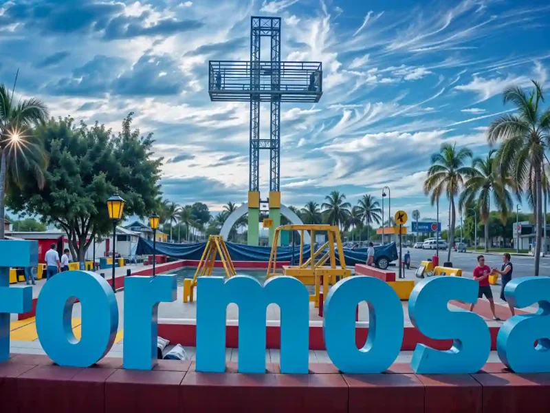 FORMOSA entrada de la ciudad de formosa