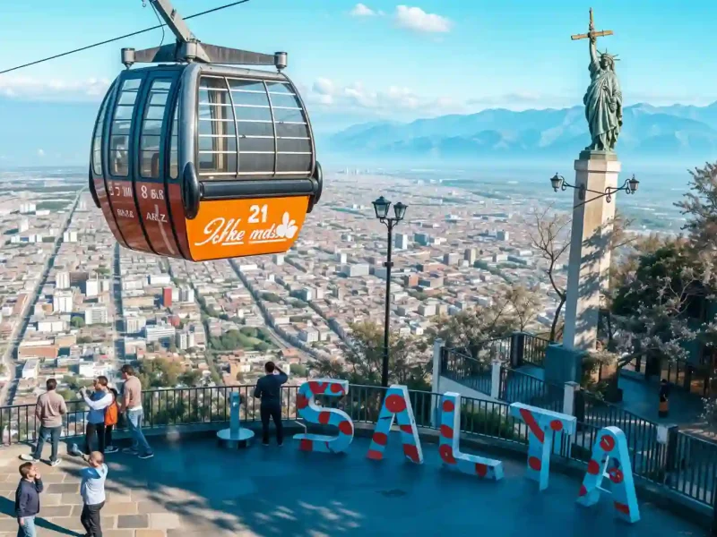 SALTA Vista de la ciudad de Salta